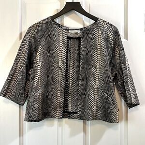 NWT Nation Design Sample Open Front Boxy Fit Blazer - Size L/XL